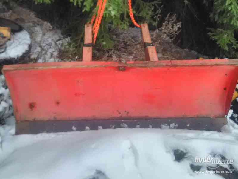 prodám čelní traktorová sněhová  radlice - foto 1