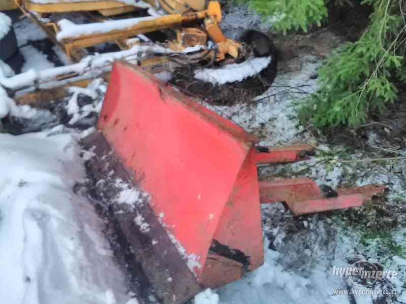 prodám čelní traktorová sněhová  radlice - foto 3