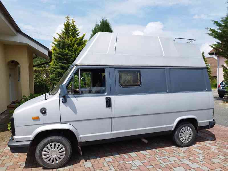 FIAT DUCATO 1,9TD - vzácný veterán, aerodinamický  a lehký!  - foto 4