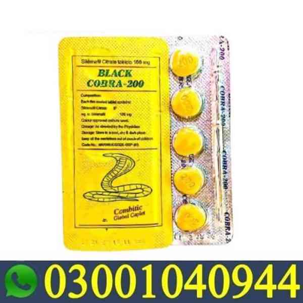 Black Cobra 200mg Tablets in Faisalabad { 03001040944 } In s