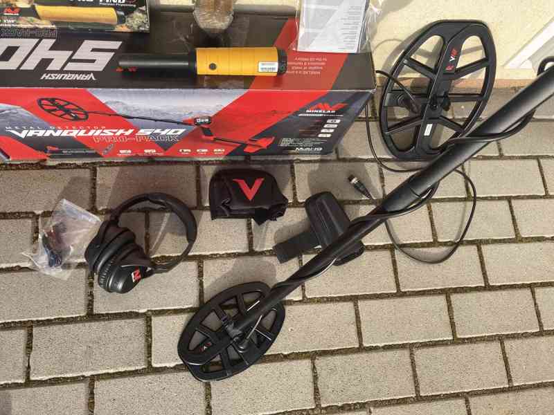 Prodám detektor kovů Minelab - Vanquish 540  - foto 3