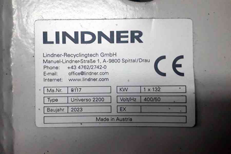 Shredder Lindner Universo 2200-2 - foto 3