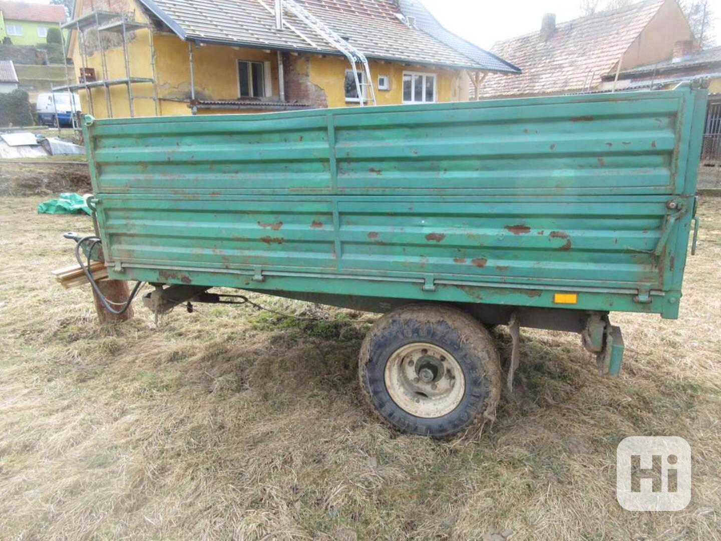 Návěs nákladní traktorový sklápěcí ZDT NS3 - foto 1