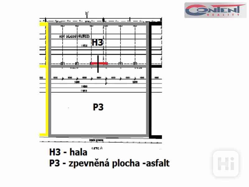 Pronájem skladu 647 m2 + asfaltová plocha 1113 m2, Hradec Králové - foto 5