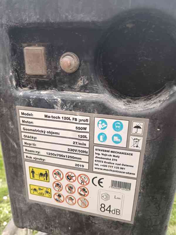 Stavební míchačka na beton - foto 4