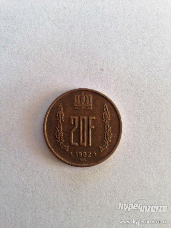 Mince 20 Francs Luxembourg - foto 2