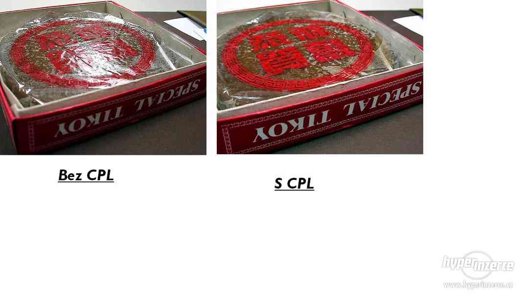 Nový CPL Filtr Filter 52,55,58,62,67,72,77mm (Kov + Sklo) - foto 5