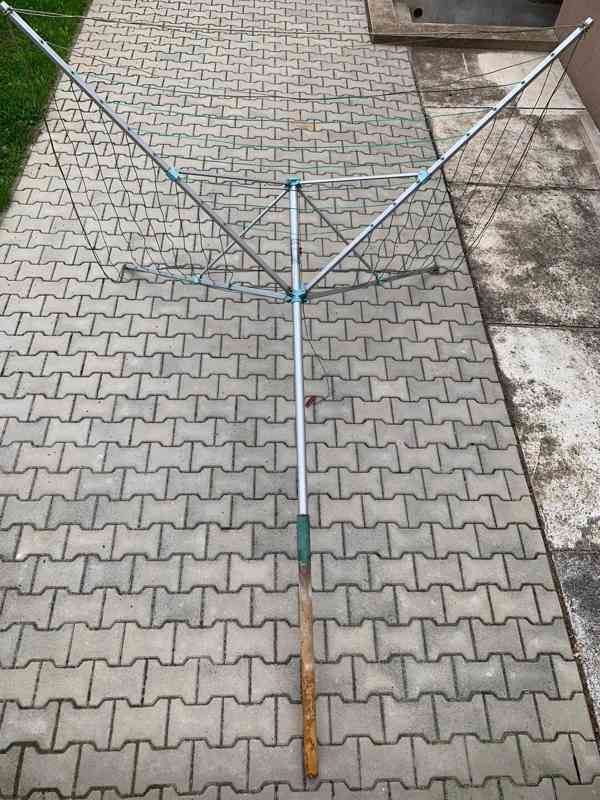 Venkovní skládací sušák na prádlo - foto 4