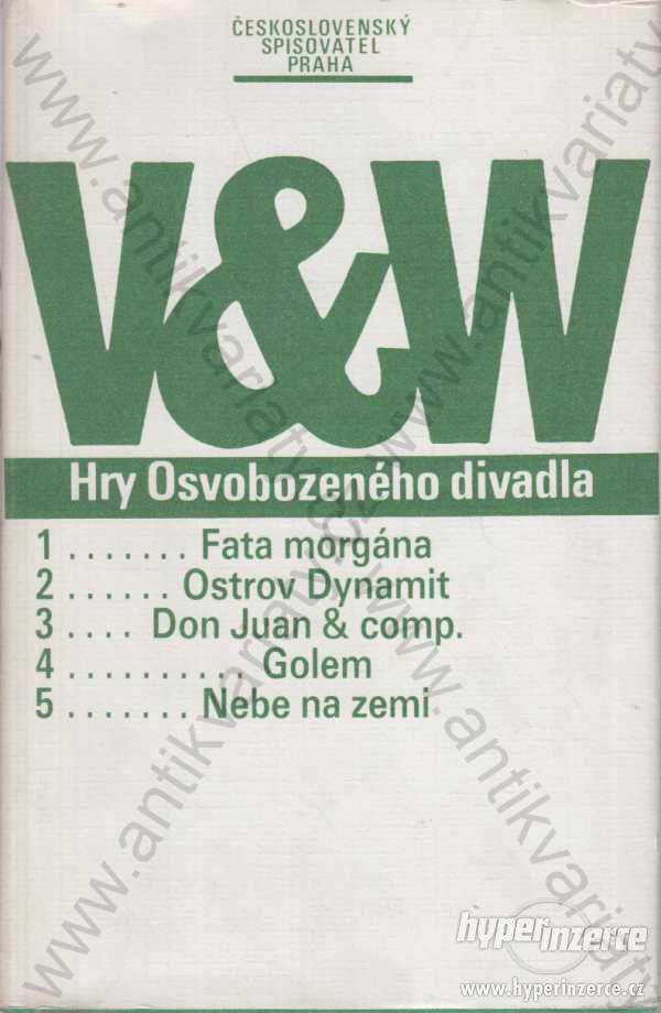 V&W - Hry Osvobozeného divadla V+W ČS 1985 - foto 1