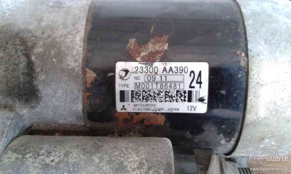 Startér Subaru Impreza automat bazar Hyperinzerce.cz