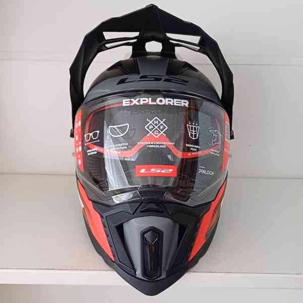 Enduro přilba LS2 Explorer HEXA - foto 3