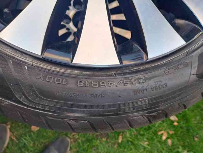 ALU kola Mercedes s pneu Goodyear 245 45 R18 100Y - foto 6