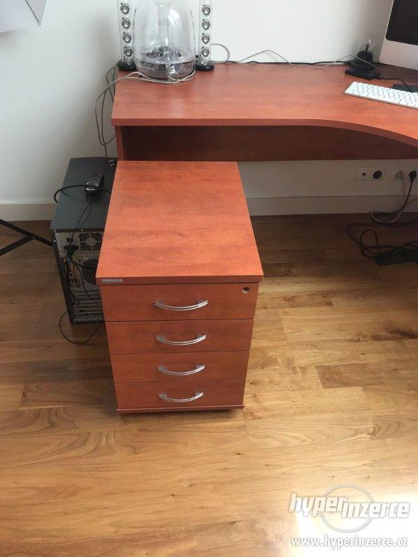 Hobis - Kancelářské stol+kancelářský kontejner na kolečkách - foto 2