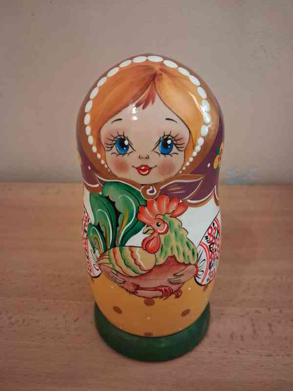 Ručně malované matrjošky – sada 7 ks