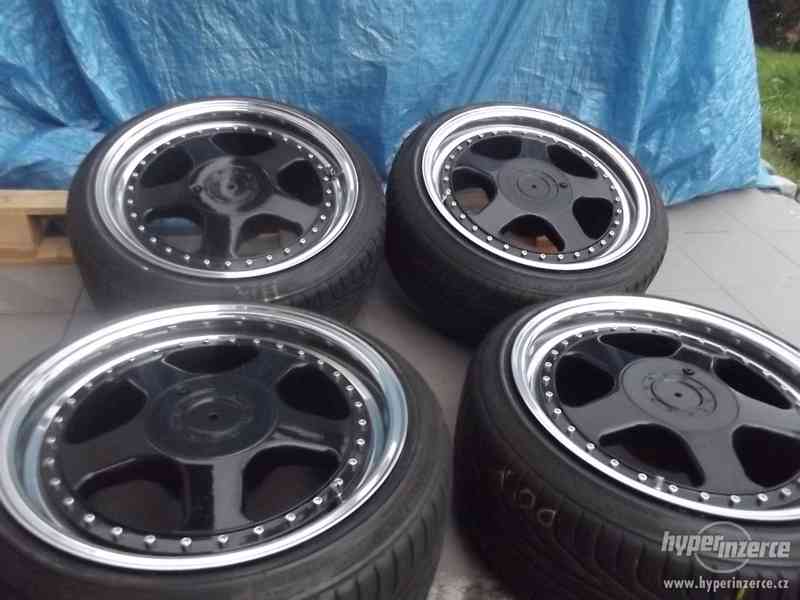 alu kola Keskin kt1(nikdy jeté)+letní pneu 4x108 r17 - foto 2