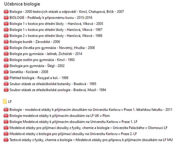 Balíček učebnic biologie v PDF formě - foto 2