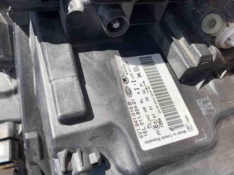 Predni svetlo skoda fabia III 3 ridice leve levy - foto 7