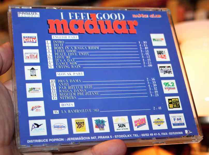 CD ... MADUAR - I FEEL GOOD - nejlevněji !!! - foto 2