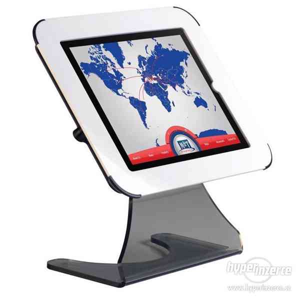 Stolní stojánek na iPad Desktop Kiosk - Bílá