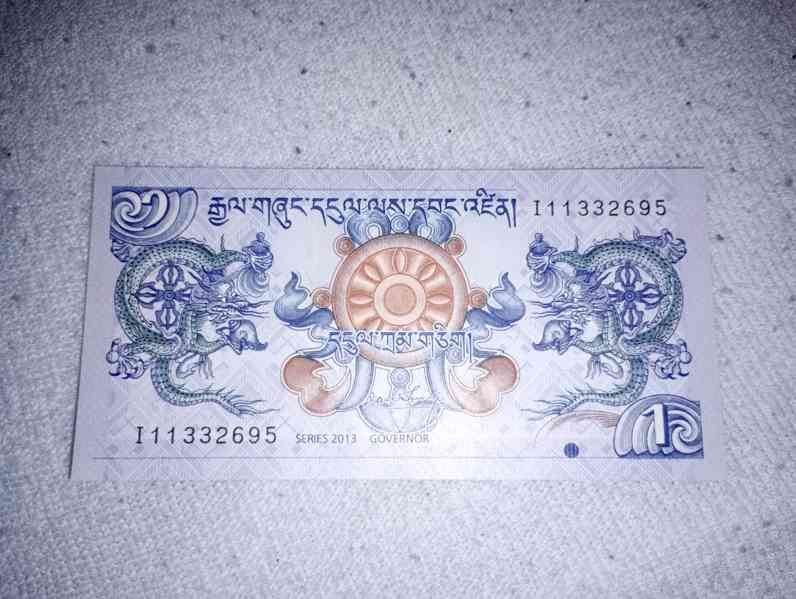 Bhútán bankovka - foto 2
