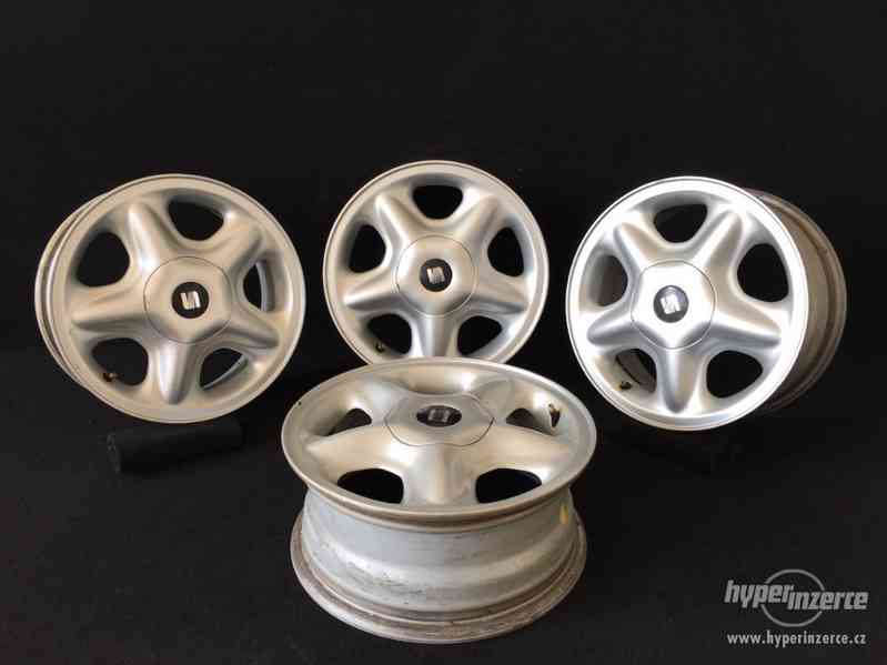 15 4x100 R15 alu kola disky elektrony Seat VW - foto 1