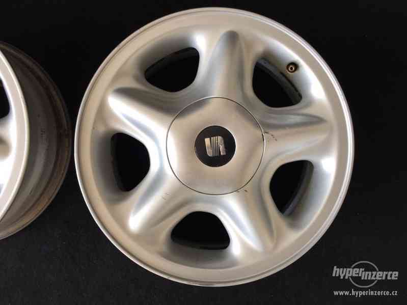15 4x100 R15 alu kola disky elektrony Seat VW - foto 2