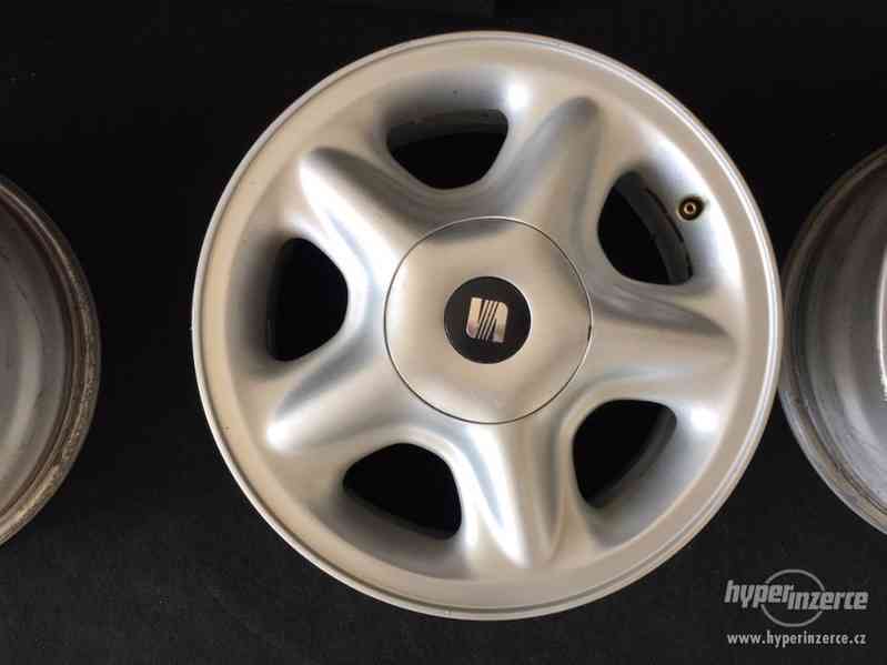 15 4x100 R15 alu kola disky elektrony Seat VW - foto 3