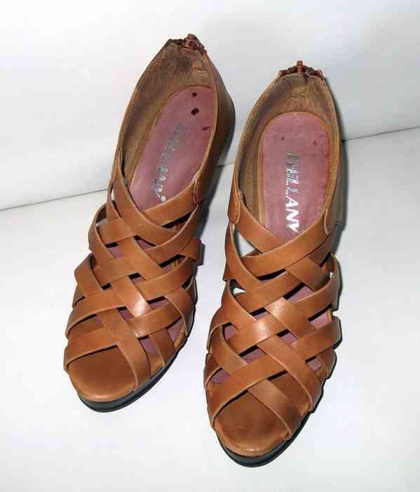 Skvělé kožené sandále  Chillany # velikost 37 - foto 2