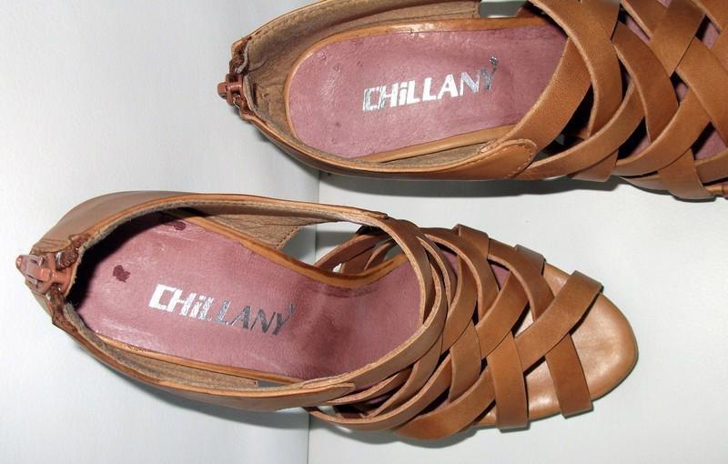 Skvělé kožené sandále  Chillany # velikost 37 - foto 4