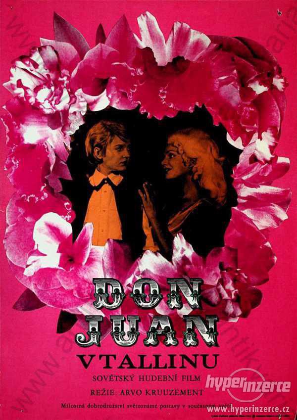 Don Juan v Tallinu film plakát A3 - foto 1