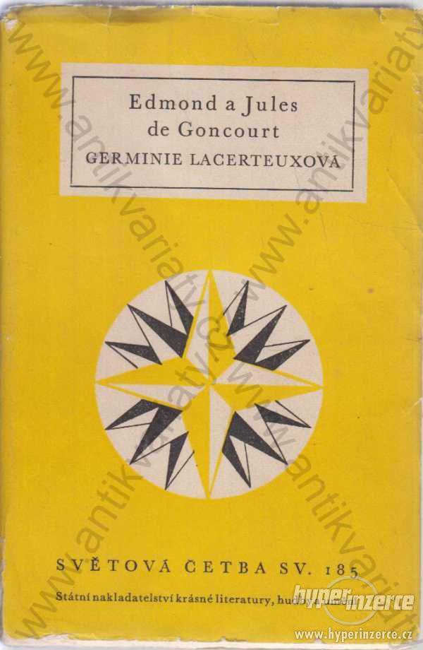 Germinie Lacerteuxová E. a J. de Goncourt 1958 - foto 1