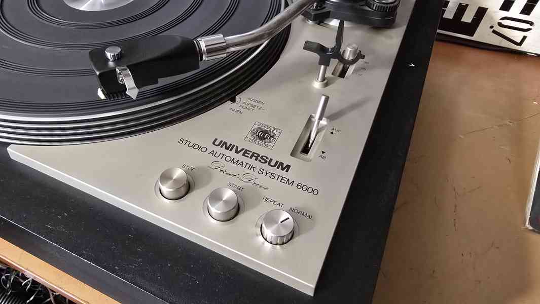 Unikátní gramofon Micro Seiki - UNIVERSUM STUDIO 6000 - foto 3