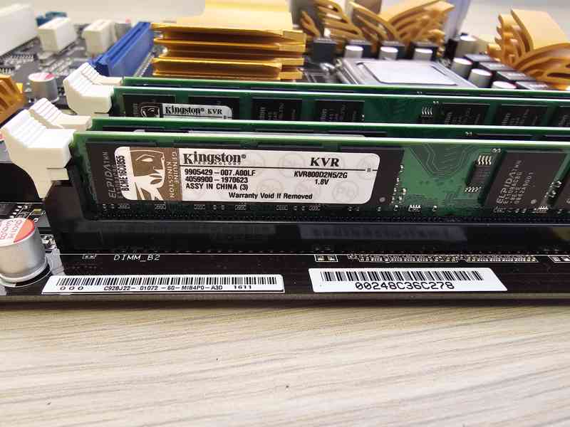 ASUS P5Q + CORE 2 DUO E6750 + 8GB DDR2 – funkční komplet - foto 3