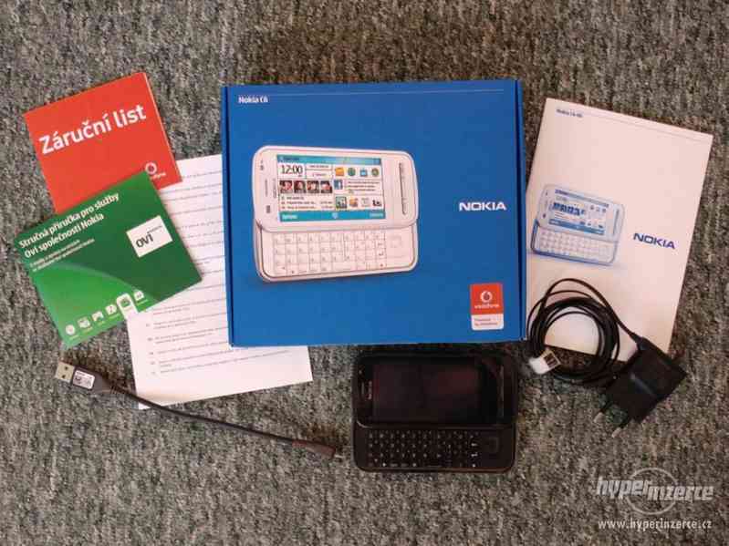 Nokia C6-00 s QWERTY klávesnicí - kompletní balení - foto 3