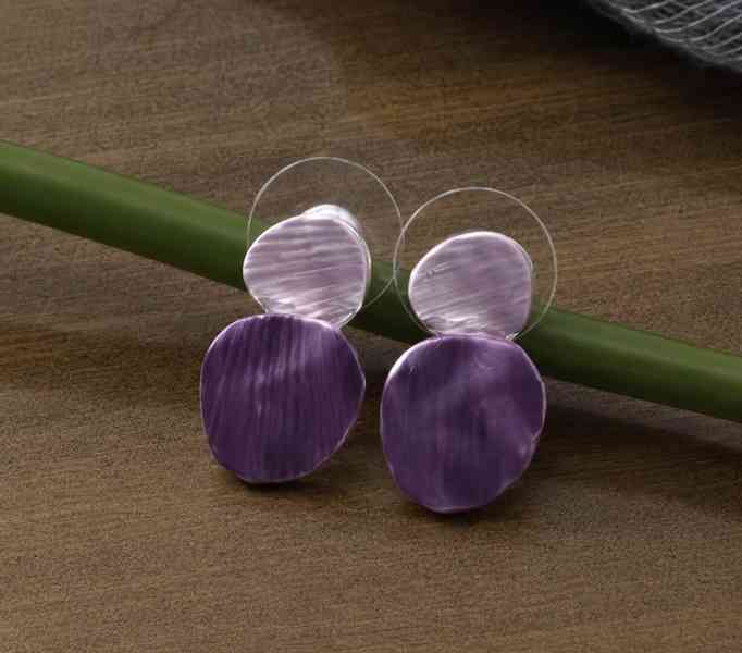 Luxusní sada šperků Fialová elegance  - foto 3