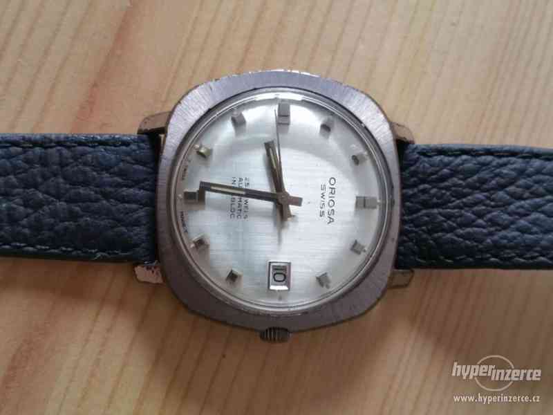 1960s Oriosa Automatic Mens Watch Silver Dial 34,1mm - foto 1