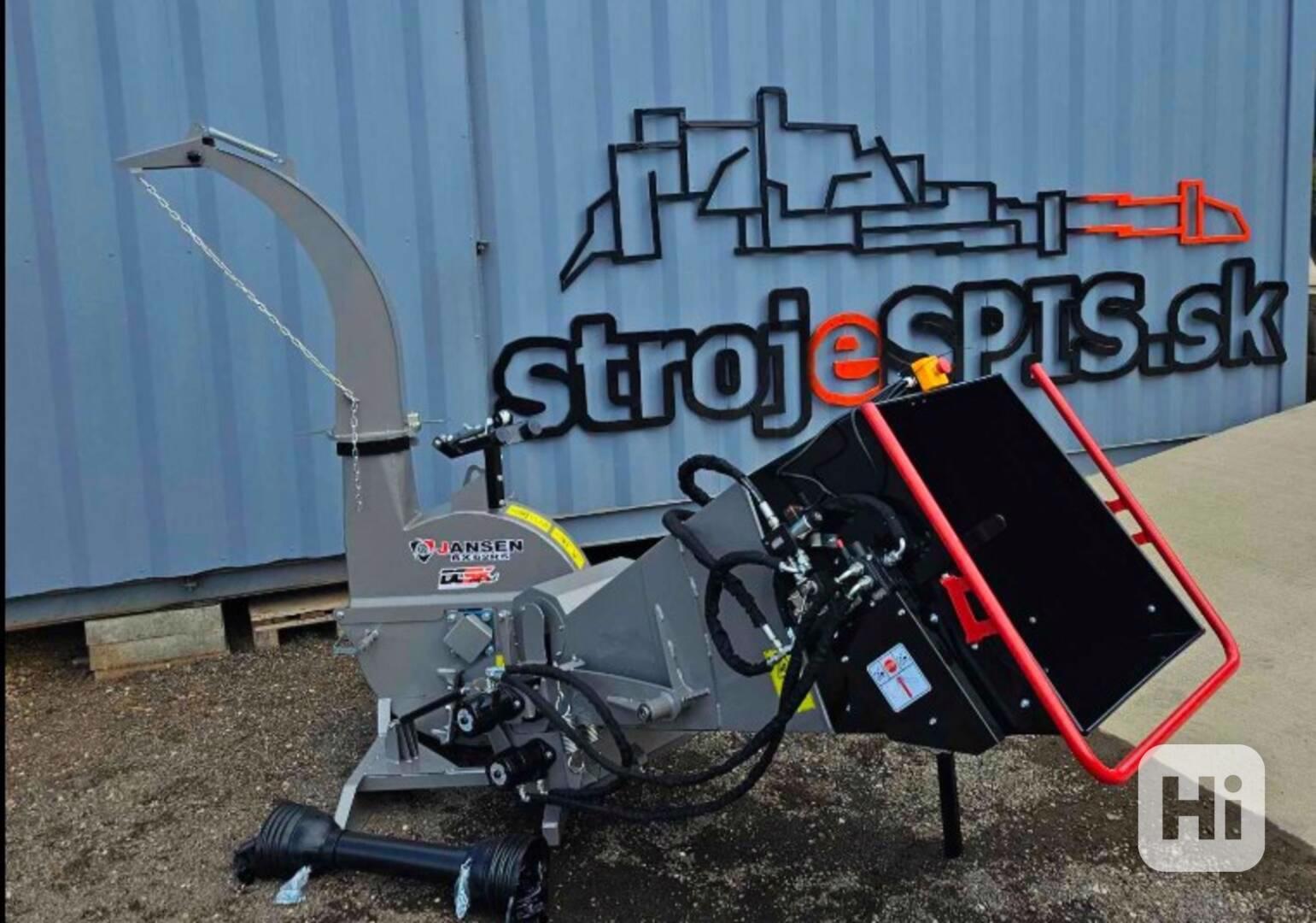 Jansen BX-62RS drvič - štiepkovač konárov za traktor - foto 1
