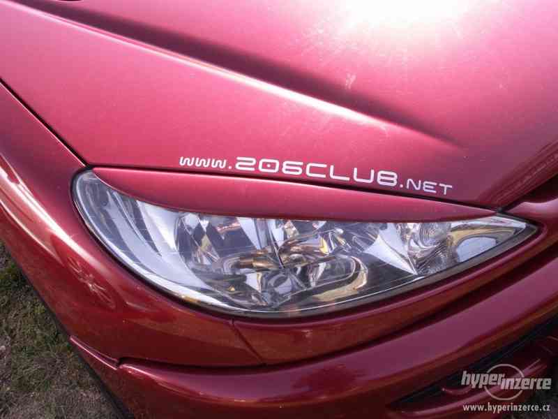 Spoiler Peugeot 206 naraznik kridlo - foto 14