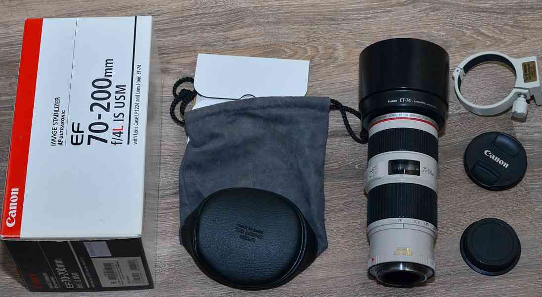 Canon EF 70-200mm f/4 L IS USM **F.F. 1:4 *řady L - foto 3