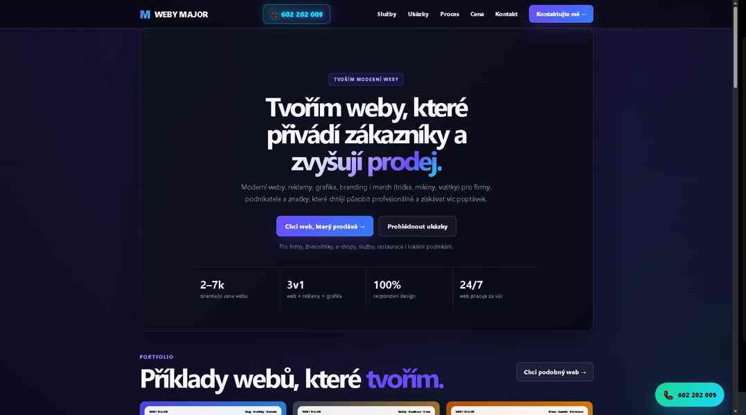 Tvorba webových stránek od 2 000 Kč | Weby Major - foto 2