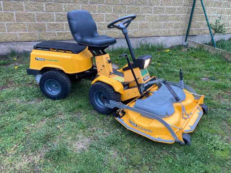 Zahradní traktor,rider Stiga Park - foto 3