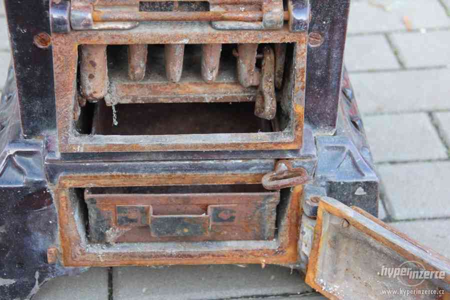 starožitná kachlová kamna MUSGRAVES ORIGINAL - foto 3