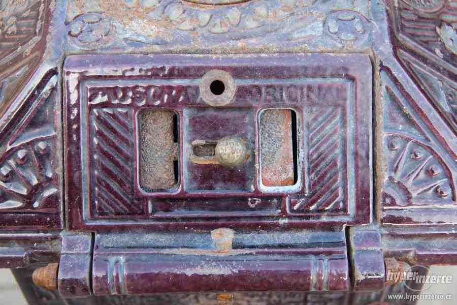 starožitná kachlová kamna MUSGRAVES ORIGINAL - foto 6