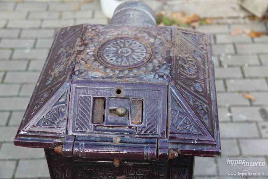 starožitná kachlová kamna MUSGRAVES ORIGINAL - foto 9