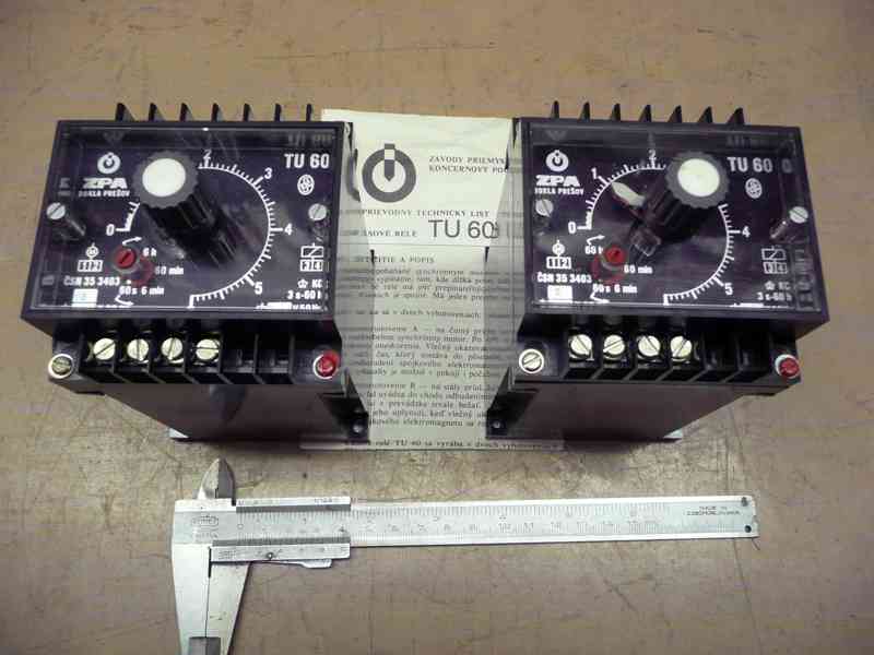   Nové časové spínací hodiny typ TU 60 AKC, 220V/220V - foto 5