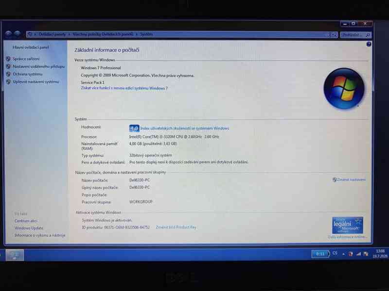 Dell Latitude E6330 + dokovací stanice + orig. nabíječka - foto 4