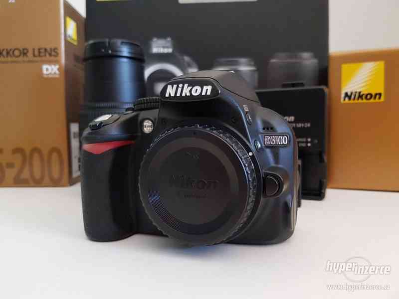 Nikon D3100 + Nikkor 18-55mm / 55-200mm + příslušenství - foto 3