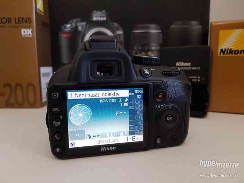 Nikon D3100 + Nikkor 18-55mm / 55-200mm + příslušenství - foto 4