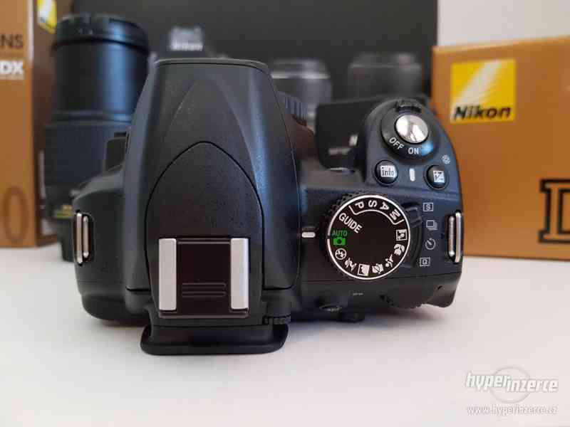 Nikon D3100 + Nikkor 18-55mm / 55-200mm + příslušenství - foto 6