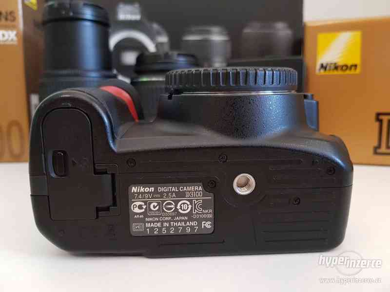 Nikon D3100 + Nikkor 18-55mm / 55-200mm + příslušenství - foto 7